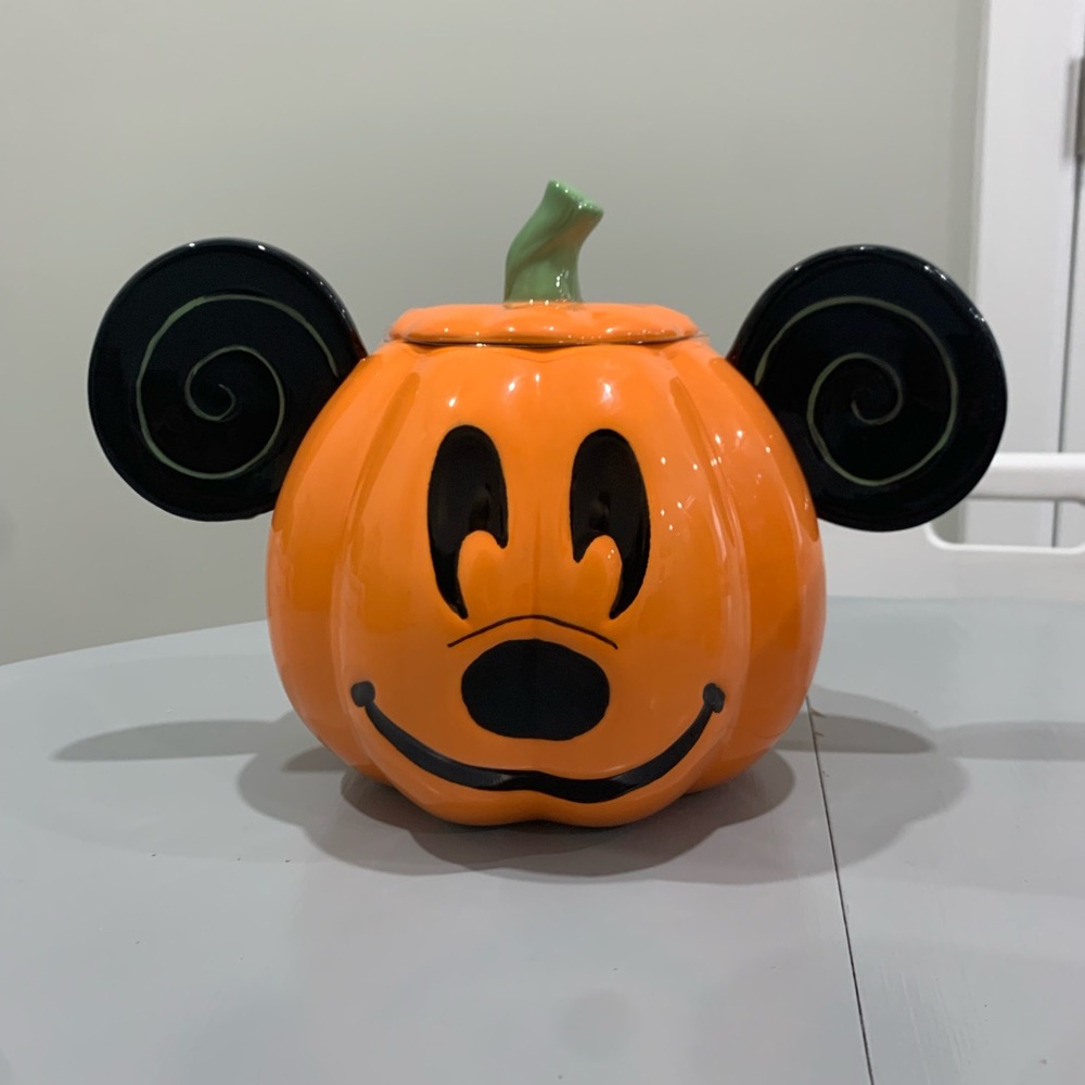 Halloween Mickey Mouse Cookie Jar